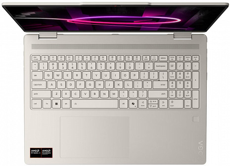 Portatīvais dators Lenovo Yoga 2-in-1 16AGP11 AMD | Seashell | 16 " | OLED | Touchscreen | WUXGA | 1920 x 1200 pixels | Glossy | AMD Ryzen AI 7 | 445 | 16 GB | Soldered LPDDR5X | Solid-state drive capacity 512 GB | AMD Radeon 840M Graphics | Windows 11 Home | 802.11be | Blu 83TF003ENT