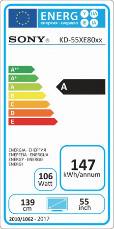 LED Televizors  KD55XE8096BAEP