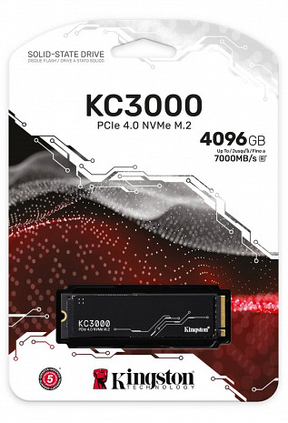 SSD disks KC3000 SKC3000D/4096G