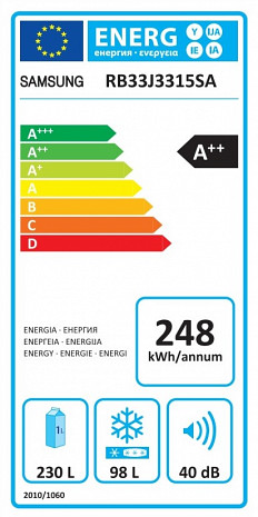Холодильник  RB33J3315SA/EF