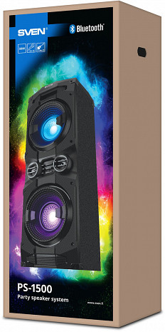 Skaņas sistēma ar karaoke  PS-1500 Black
