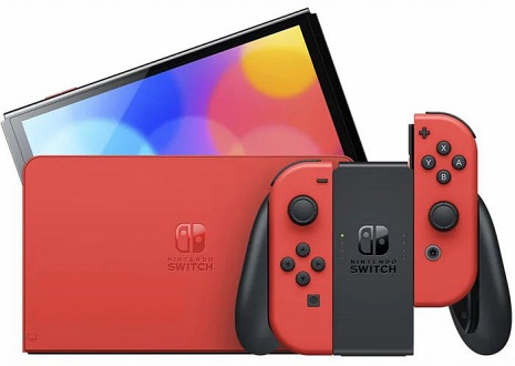 Spēļu konsole SWITCH OLED Model Mario Red Edition 210306