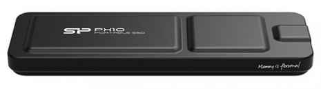 SSD disks SILICON POWER 2TB, PORTABLE SSD PSD PX10, Black SP020TBPSDPX10CK