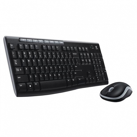 Klaviatūra MK270 Wireless Keyboard and mouse pack, Keyboard layout QWERTY, USB, Black, Mouse included 920-004518