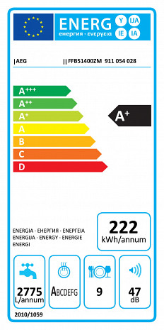 Trauku mazgājamā mašīna  FFB51400ZM