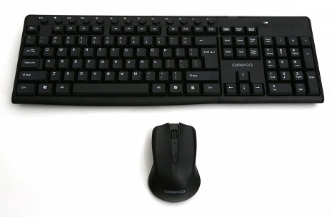 Bezvadu klaviatūras un peles komplekts OKM071B KL_OKM071B