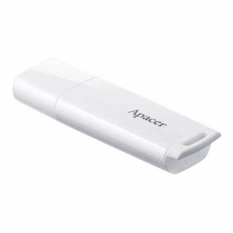 USB zibatmiņa Apacer Streamline Flash Drive AH336 32 GB, USB 2.0, White AP32GAH336W-1