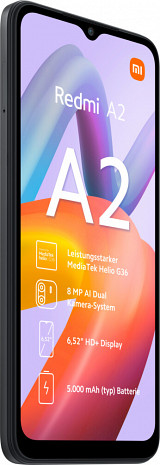 Viedtālrunis Redmi A2 RedmiA2 3/64GB Black