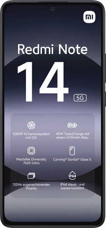 Viedtālrunis Redmi Note 14 5G 60941