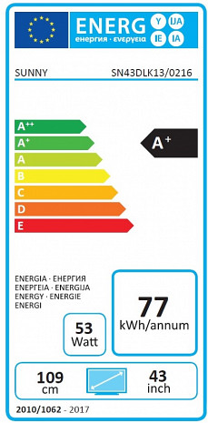 LED Televizors  SN43DLK13/0216