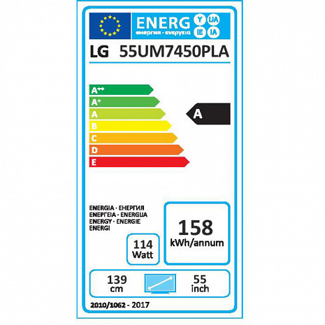 LED Televizors  55UM7450PLA