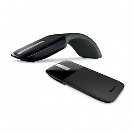 Datorpele RVF-00056 Arc Touch Mouse Black, Silver RVF-00056