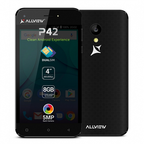 Viedtālrunis P42 Black P42 Black