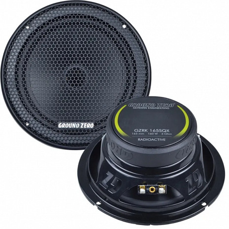 Auto skaļruņu komplekts  GZRC 165.2SQX-IV