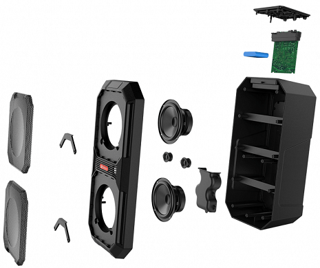 Skaņas sistēma ar karaoke ROKR 820 XL 505537471502